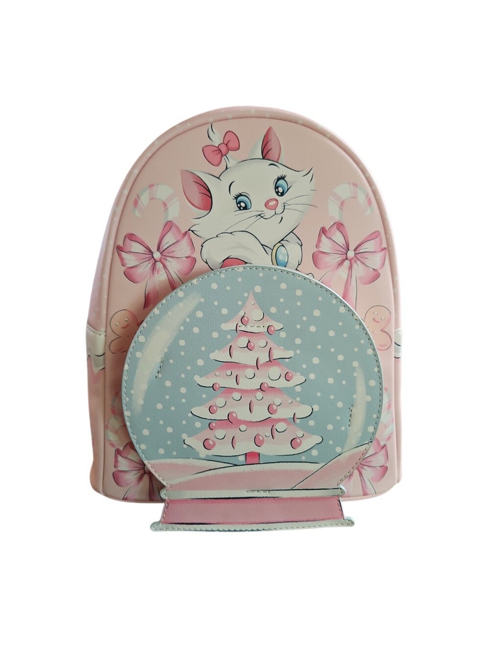 Loungefly Disney Aristocats Marie Snow Globe Mini Backpack NWT